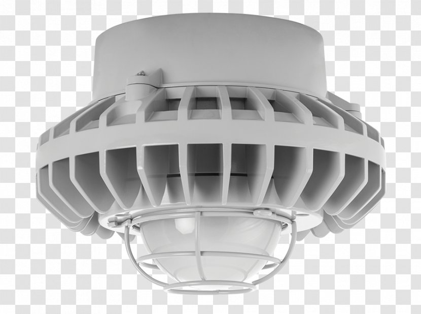 Light Fixture LED Lamp Lighting Light-emitting Diode - Smoke Detector Transparent PNG