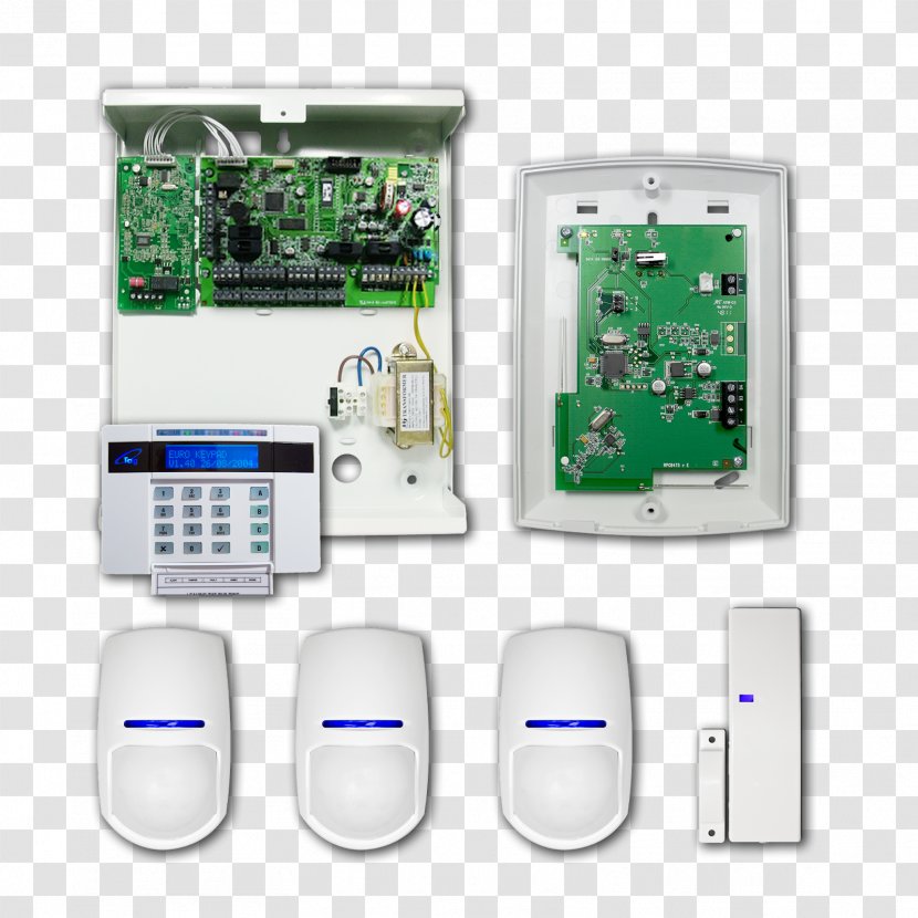 Security Alarms & Systems Alarm Device Wireless Closed-circuit Television - Closedcircuit Transparent PNG