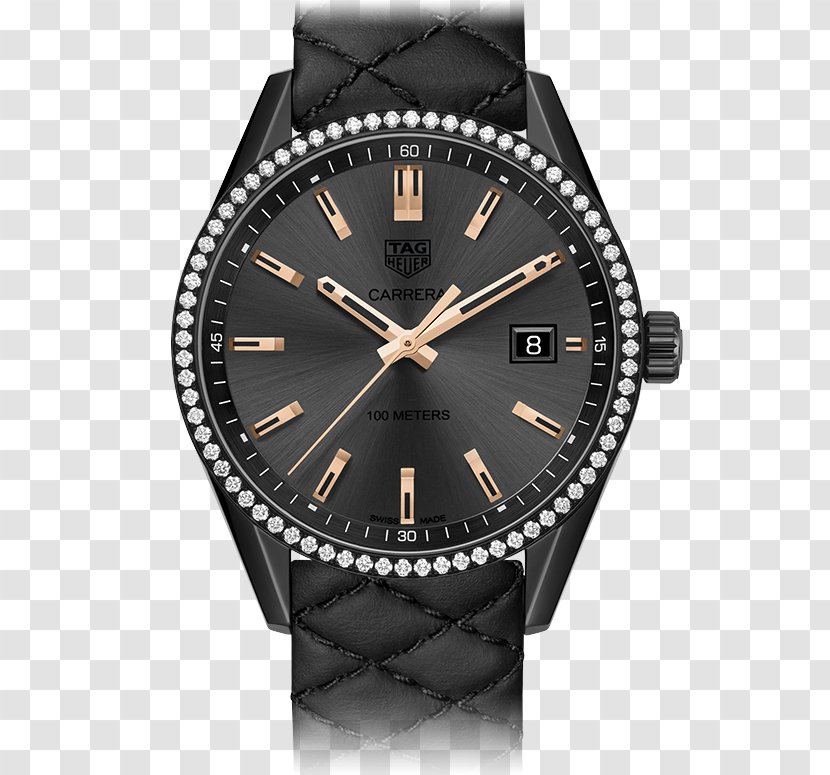 TAG Heuer Carrera Calibre 5 Watch Chronograph Connected Transparent PNG
