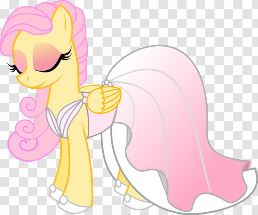 Fluttershy Princess Cadance Rarity Shining Armor Dress - Tree Transparent PNG