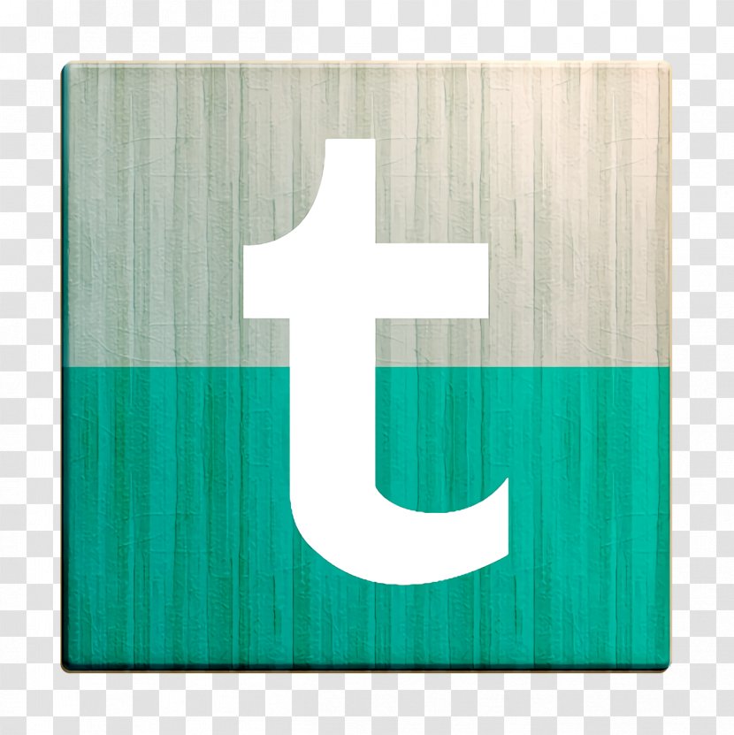 Tumblr Icon - Green - Cross Symbol Transparent PNG