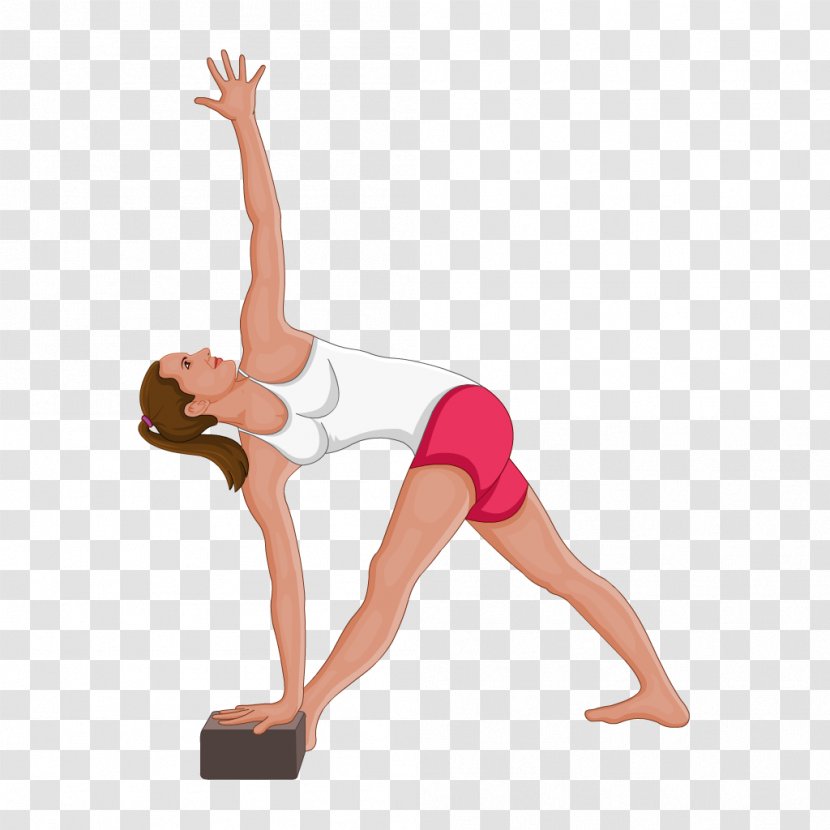 Shoulder Trikonasana Yoga Uttanasana Ustrasana - Silhouette - Pose Transparent PNG