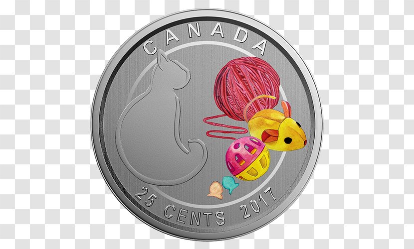Canada Coin Quarter Cent Royal Canadian Mint - Standing Liberty Transparent PNG