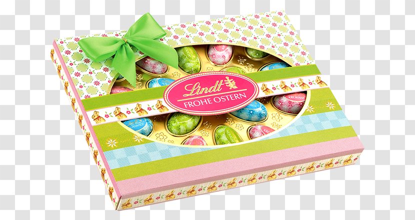 Chocolate Lindt & Sprüngli Confectionery - Packaging And Labeling - Frohe Ostern Transparent PNG