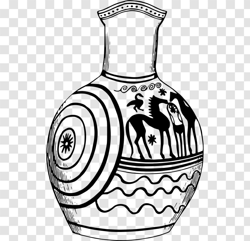 Pottery Of Ancient Greece Clip Art Transparent PNG