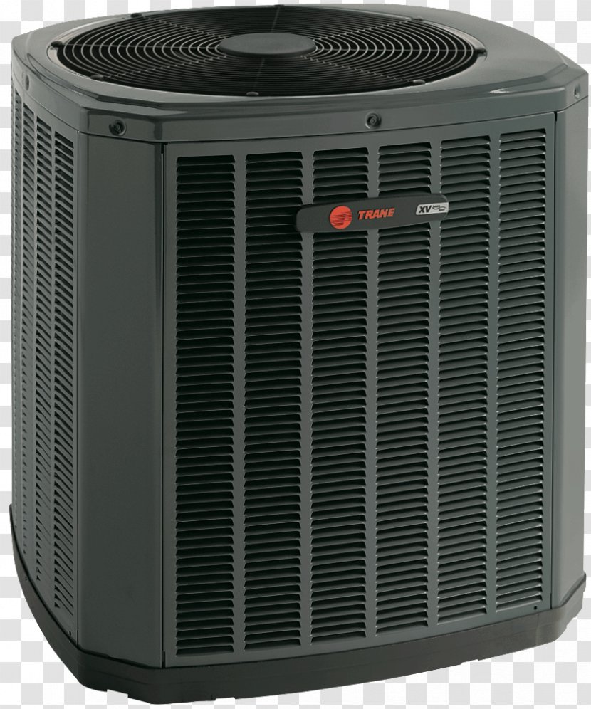 Trane Air Conditioning Heat Pump Seasonal Energy Efficiency Ratio Furnace - Heating System - Hvac Parts Supplies Transparent PNG