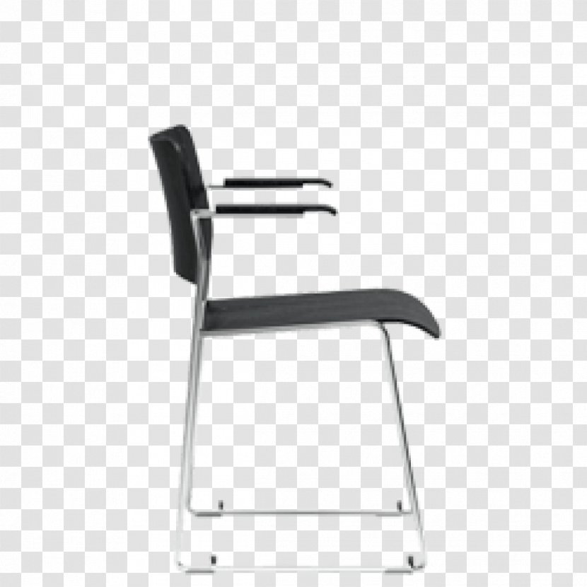40/4 Chair Armrest Plastic Fauteuil - Steel Transparent PNG