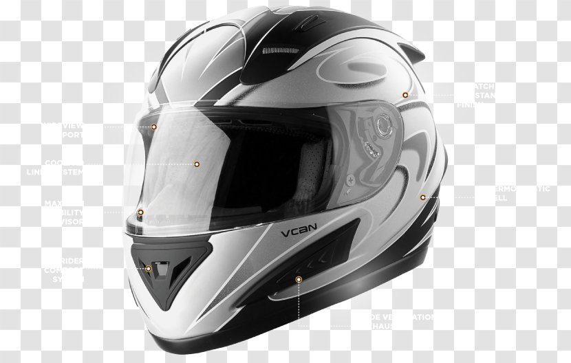 Motorcycle Helmets Bicycle Lacrosse Helmet - Jetstyle Transparent PNG