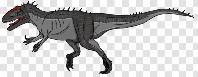 Tyrannosaurus Art Drawing Carcharodontosaurus - Fictional Character - Jpog Transparent PNG