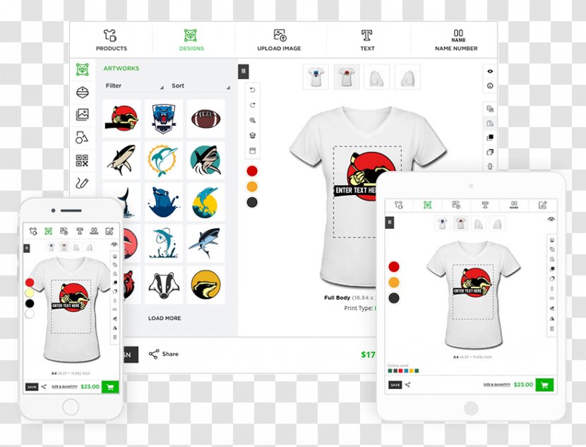 T-shirt Computer Software Design Application Direct To Garment Printing - Electronic Device - Best Layout Transparent PNG