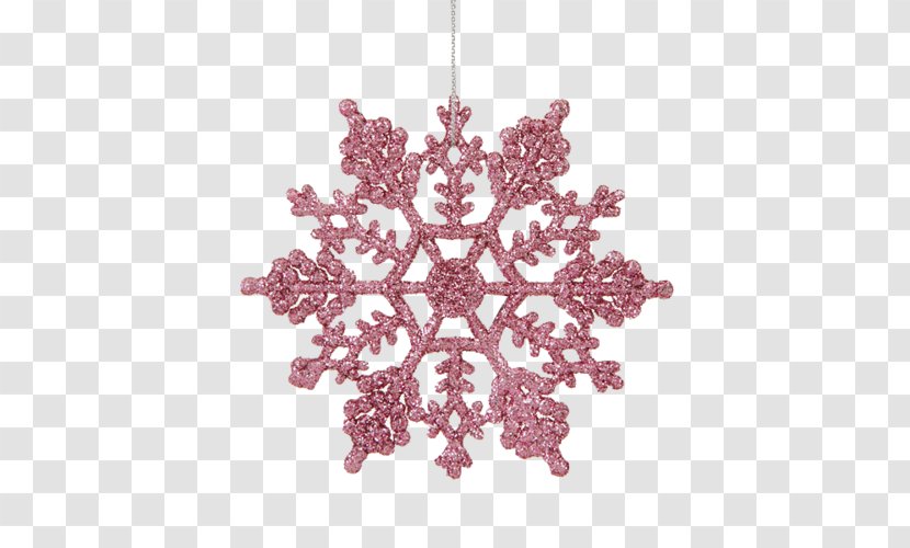 Christmas Ornament Decoration Snowflake Tree - Tinsel Transparent PNG