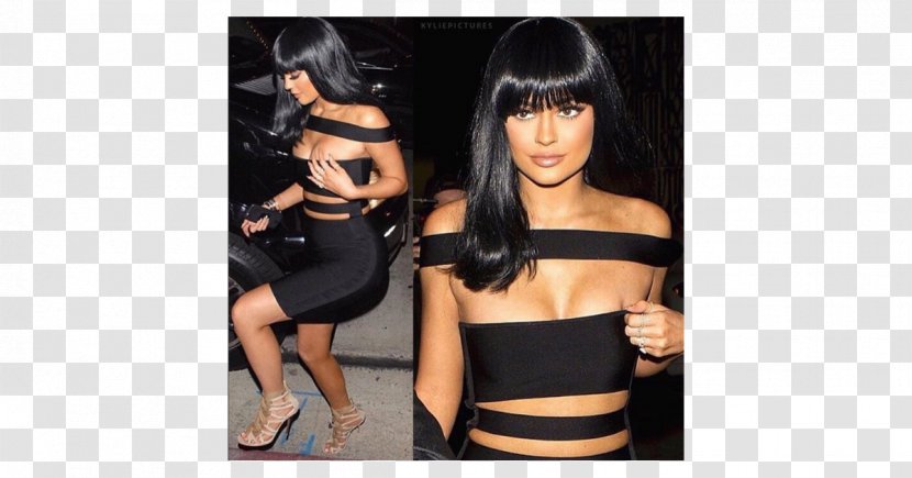 Little Black Dress Bandage Fashion Cosmetics - Frame - Kylie Jenner Transparent PNG