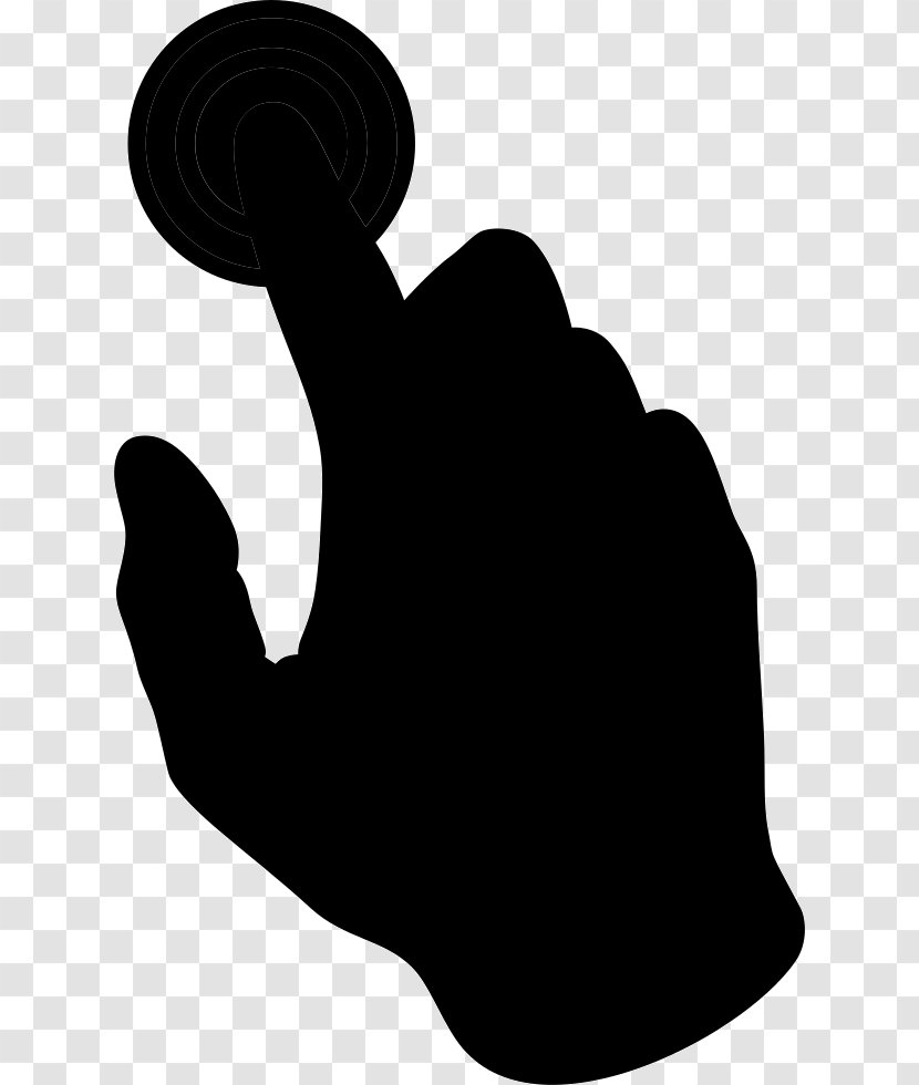 Clip Art Finger - Blackandwhite - Ok Sign Hand Gesture Transparent PNG