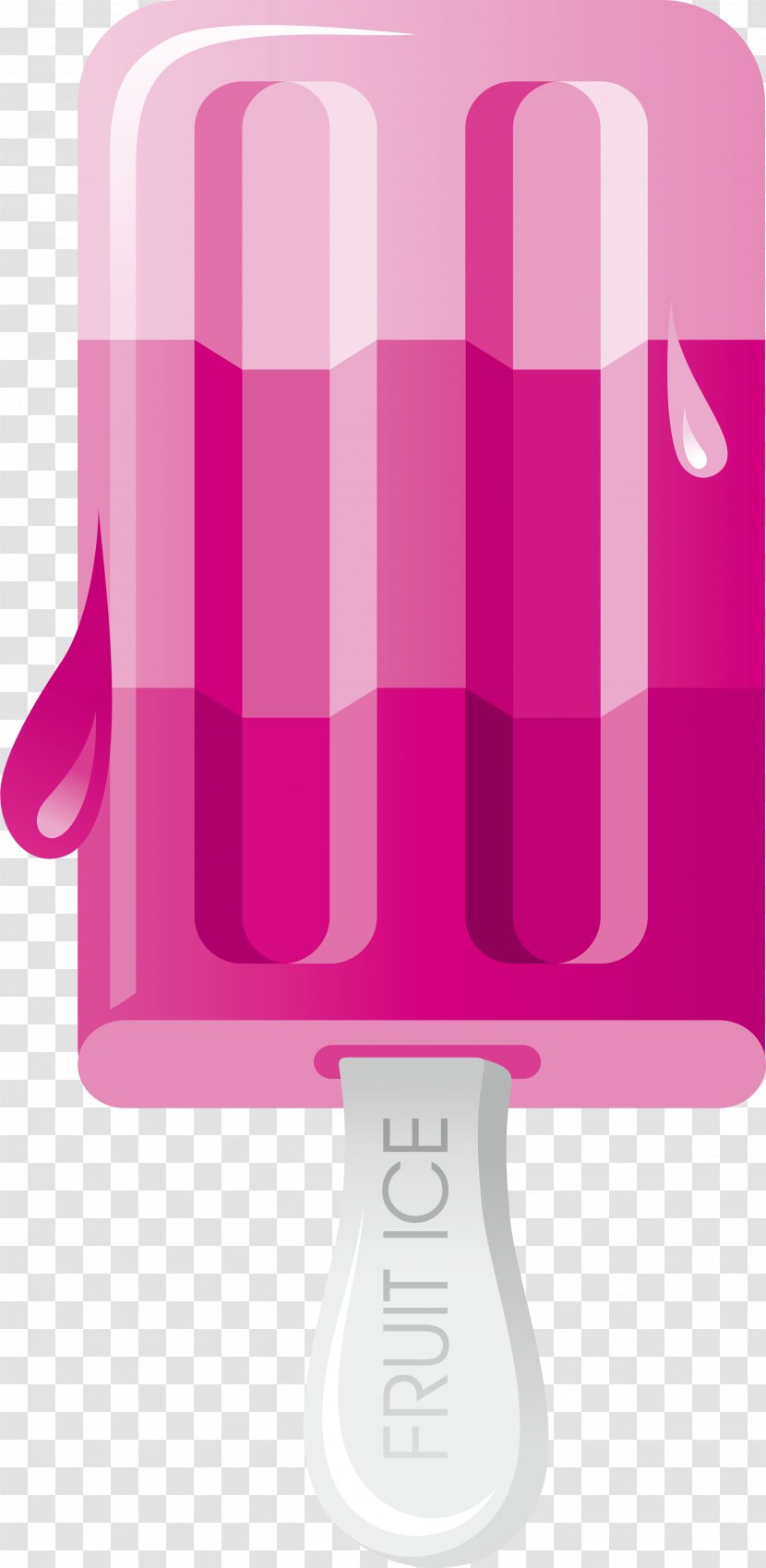 Ice Cream Computer File - Pink - Simple Transparent PNG