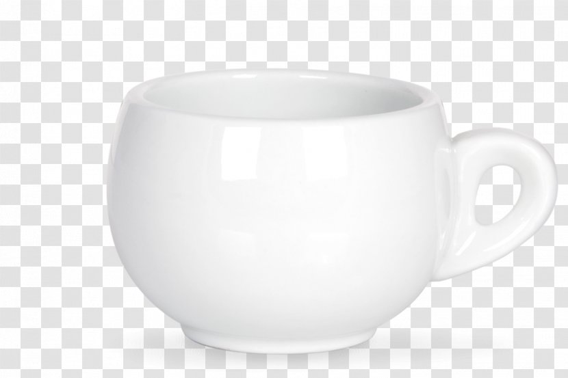 Tableware Coffee Cup Mug Saucer - White Transparent PNG