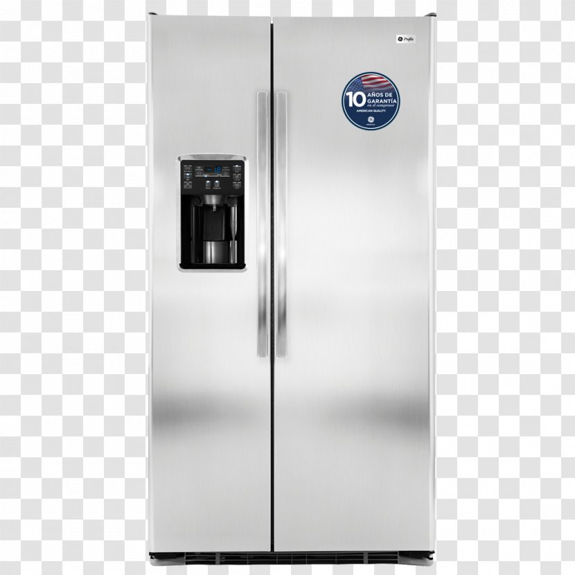 Refrigerator General Electric Home Appliance Grupo Elektra Clothes Dryer - Kitchen Transparent PNG