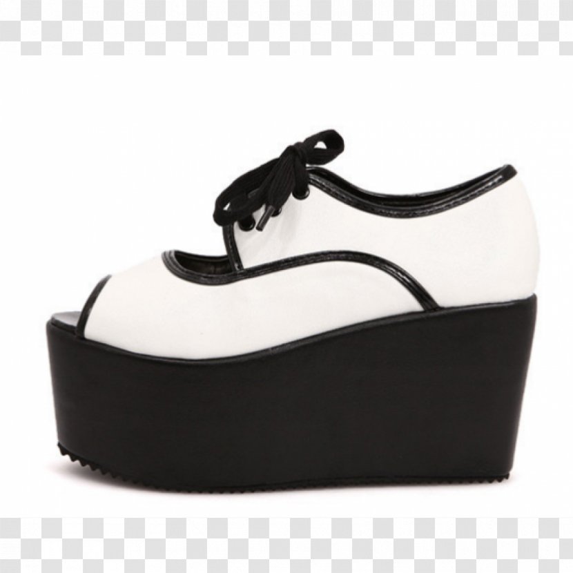 Sandal High-heeled Shoe - White - Platform Shoes Transparent PNG