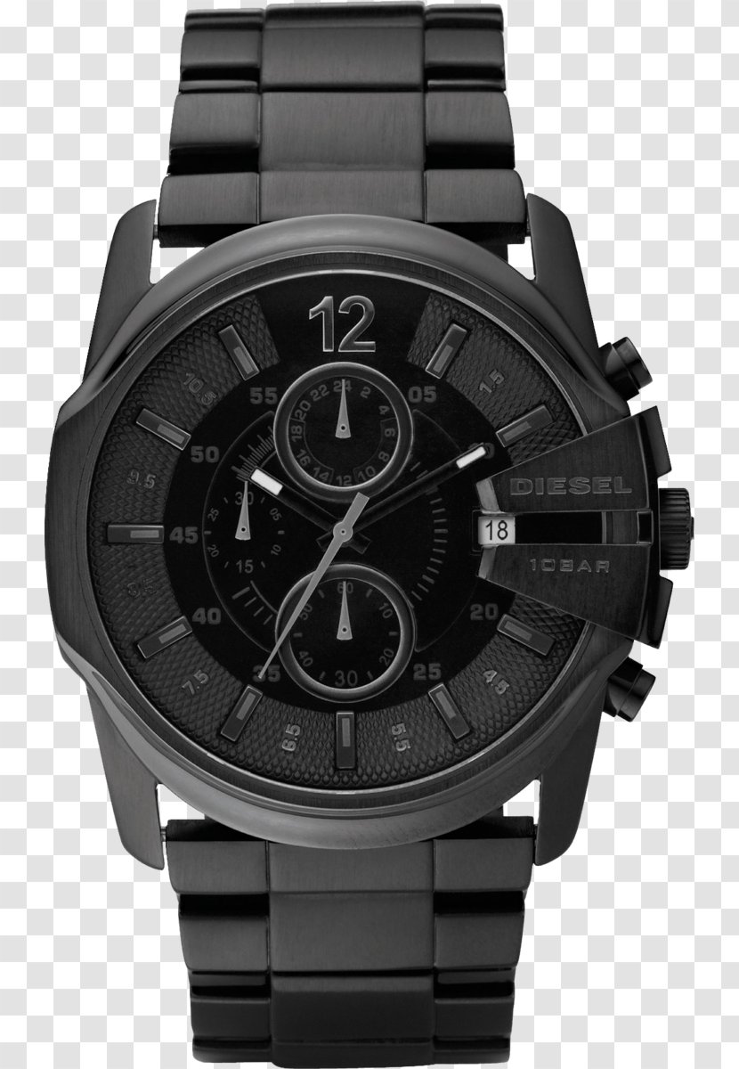 Diesel Analog Watch Chronograph Clothing - Watches Men Transparent PNG