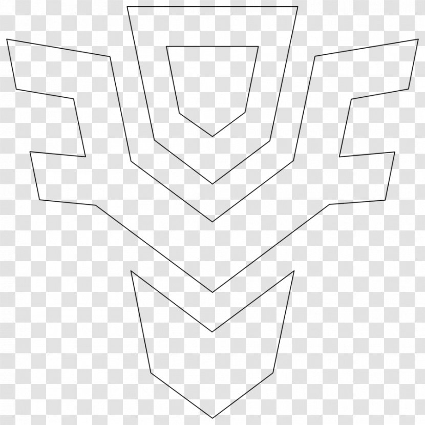 Paper White Angle Point Line Art - Cartoon Transparent PNG
