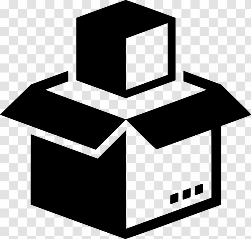 Box - Black And White - Warehouse Transparent PNG