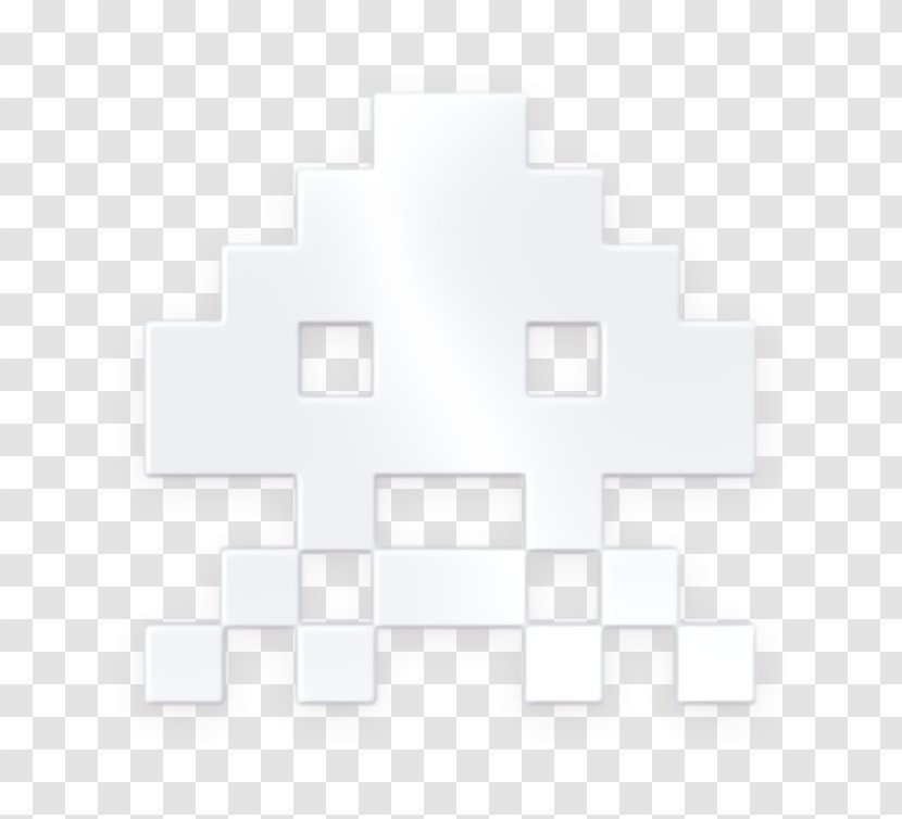 Game Icon Invader Space Invaders - Symmetry - Symbol Number Transparent PNG