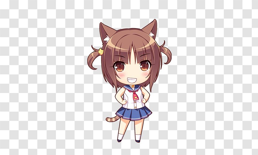 Nekopara Adzuki Bean Catgirl Neko Works Sekai Project - Frame - Flower Transparent PNG