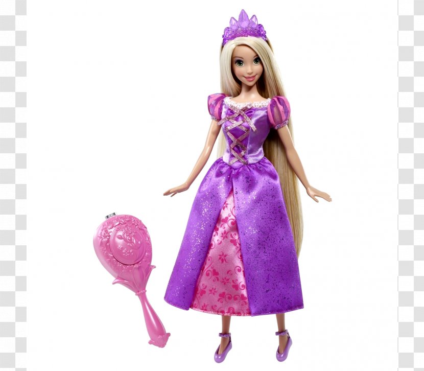 Rapunzel Princess Jasmine Doll Disney Toy - Sleeping Beauty Transparent PNG
