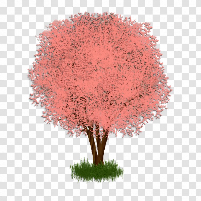 Tree Pink M - Shade Transparent PNG