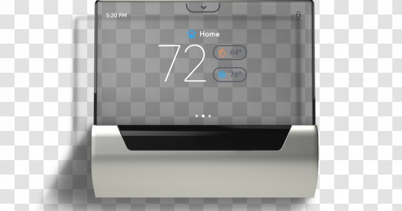 Smart Thermostat Johnson Controls HVAC Microsoft - Cortana - Business XChin Transparent PNG