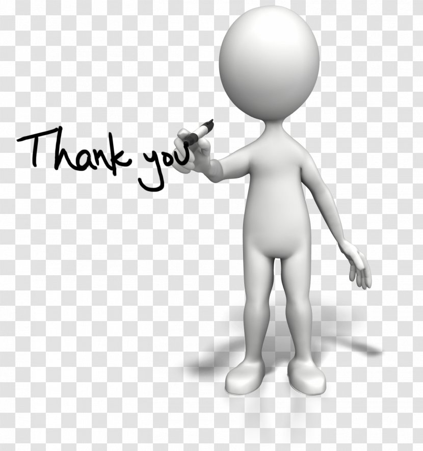 Stick Figure Drawing Animation Clip Art - Frame - Thank You Transparent PNG