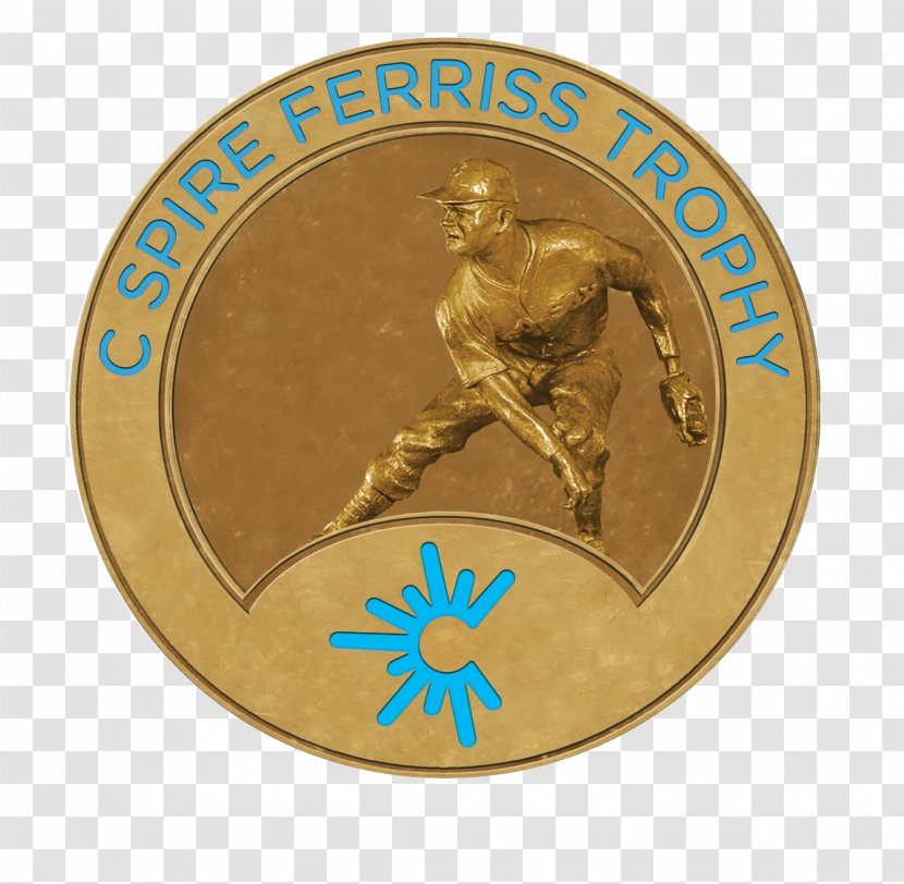 Mississippi Sports Hall Of Fame Delta State University Bronze Medal Baseball Player - Coin Transparent PNG