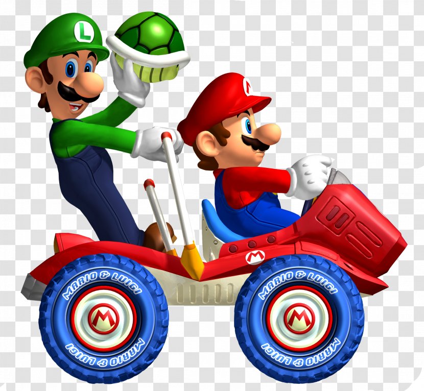 Mario Kart: Double Dash & Luigi: Superstar Saga Bros. Super Kart - Toy Transparent PNG