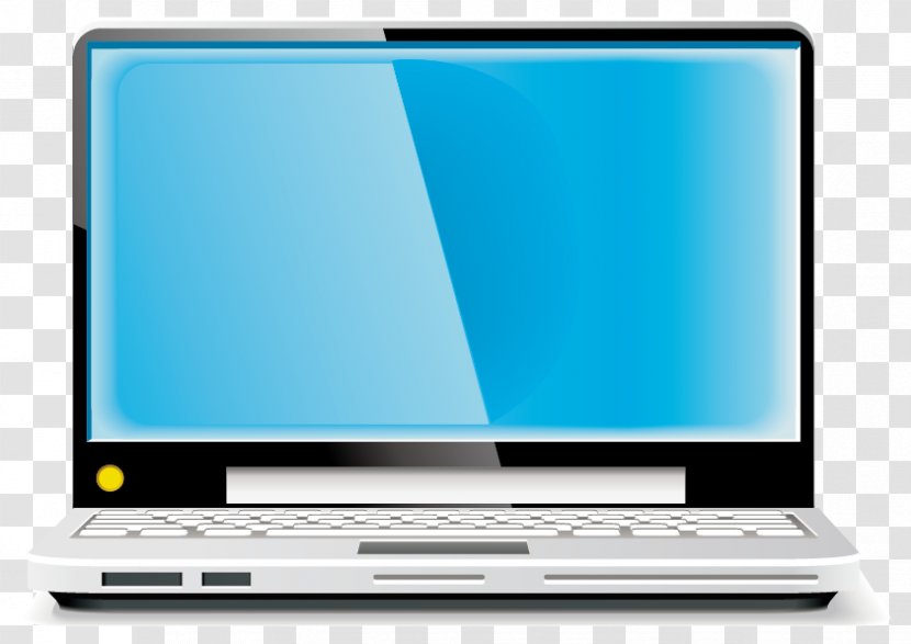 Laptop Macintosh Clip Art - Computer Hardware - Vector Transparent PNG