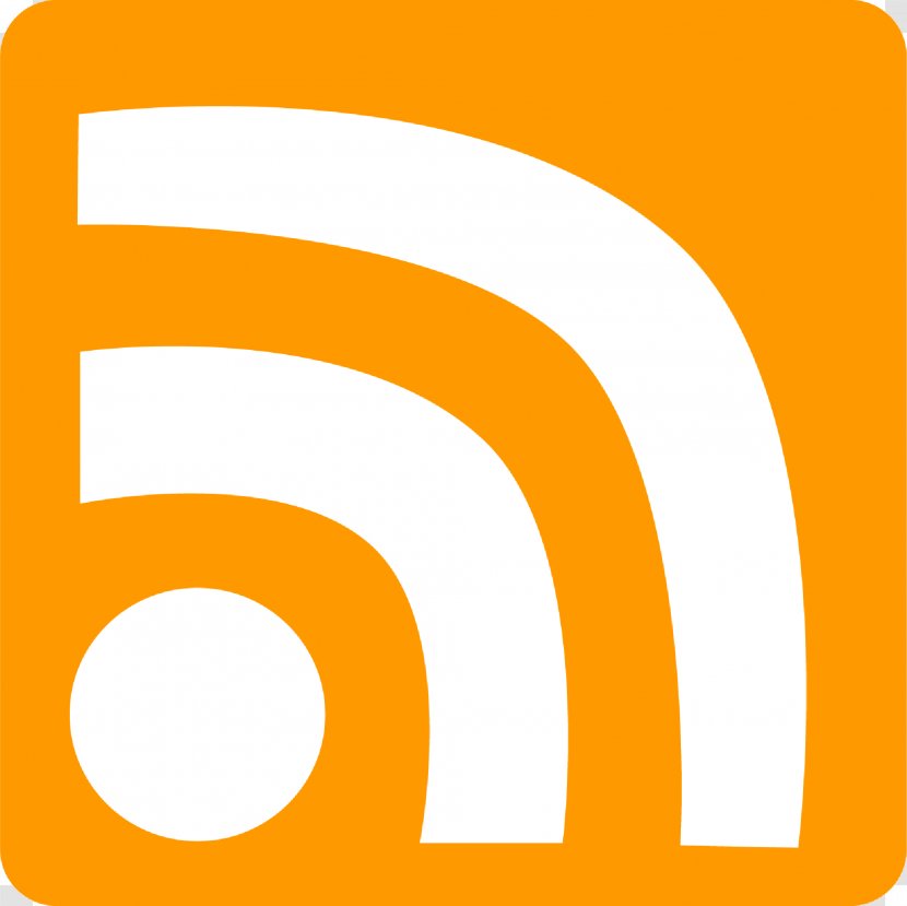RSS Web Feed News Aggregator Blog - Subscribe Transparent PNG