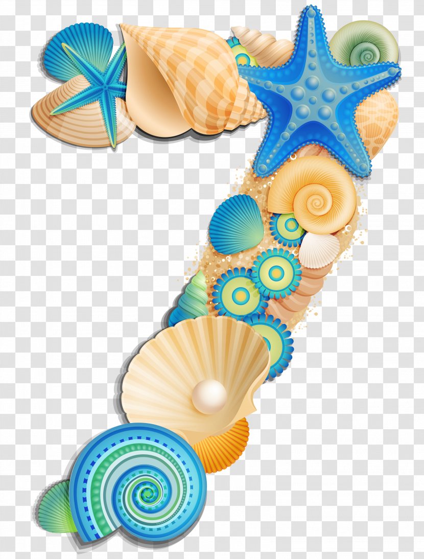 Number Clip Art - Fish - STYLE Transparent PNG