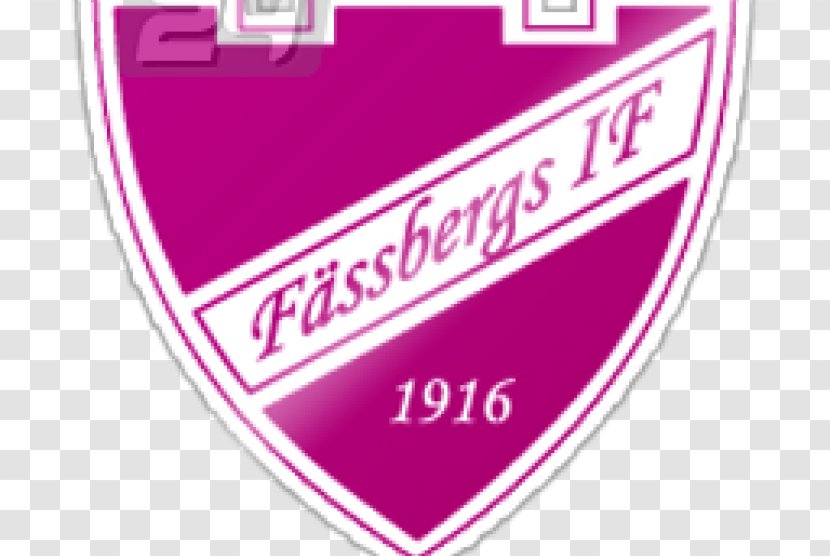 Logo Brand Fässbergs IF Font - Pink - Swedia Transparent PNG