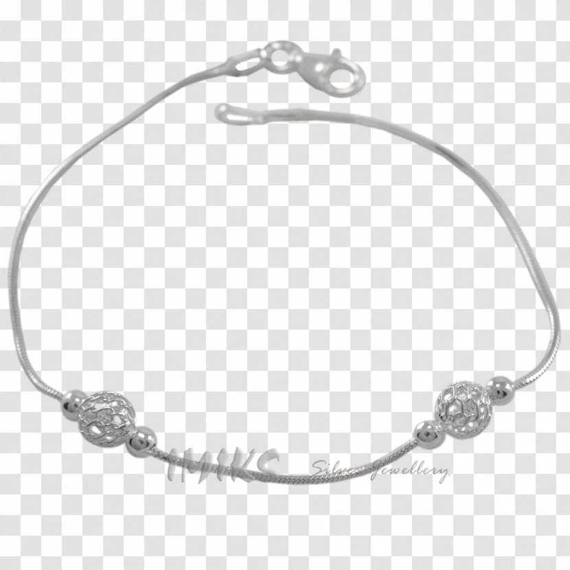 Charm Bracelet Silver Necklace Diamond Transparent PNG