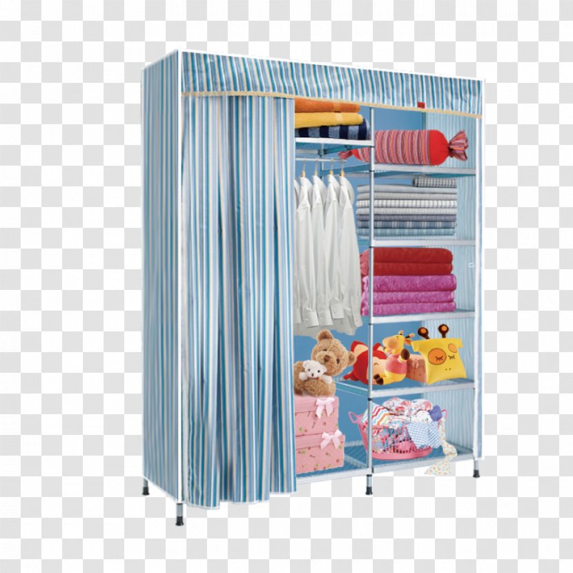 Shelf Closet Wardrobe - Vector Model Rack Transparent PNG