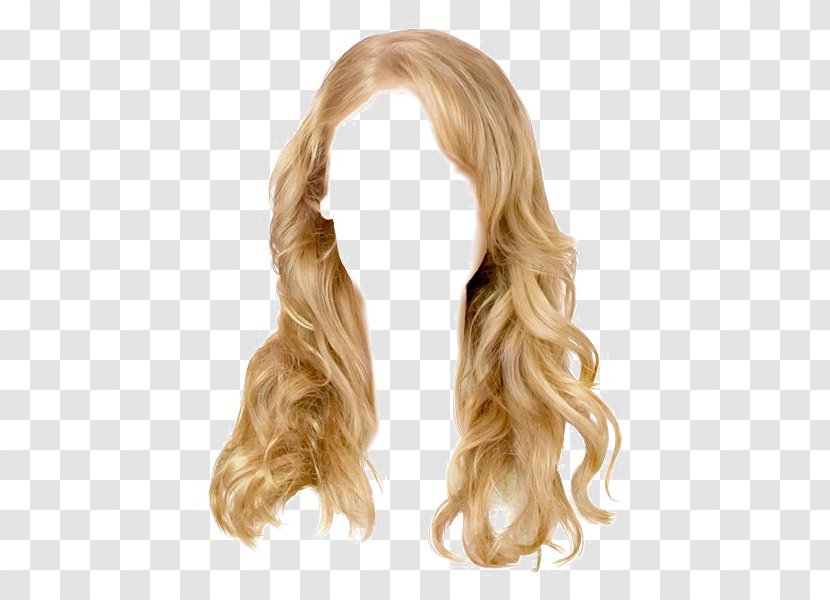 Blond Wig Hairstyle Hair Styling Tools - Care Transparent PNG