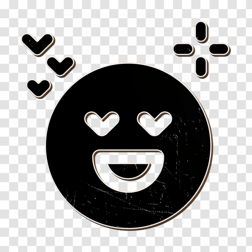Emoji Icon Love Icon Happiness Icon Transparent PNG
