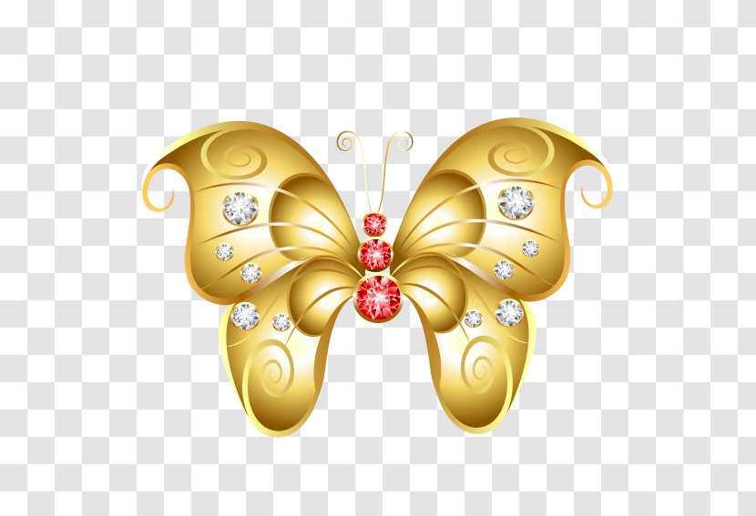 Butterfly Clip Art - Centerblog - Shape Jewelry Transparent PNG