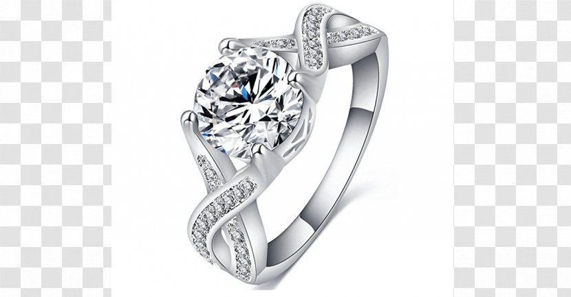 Cubic Zirconia Eternity Ring Jewellery Engagement - Winner Voucher Transparent PNG