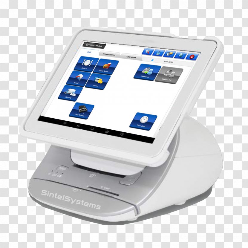 IPad Point Of Sale Blagajna Sales Computer Hardware - Pos Solutions - Salon Business Card Transparent PNG