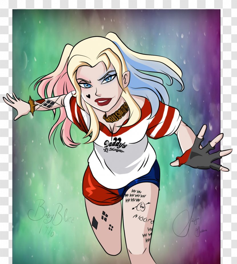 Harley Quinn Batman Joker Suicide Squad Comics - Frame Transparent PNG