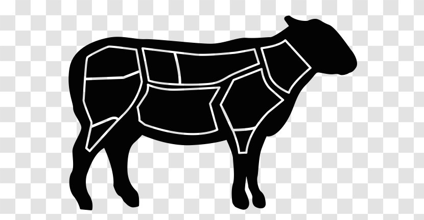 Dairy Cattle Merino Lamb And Mutton - Cow Goat Family - Meat Transparent PNG
