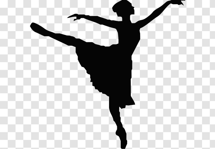 Ballet Dancer Silhouette Transparent PNG