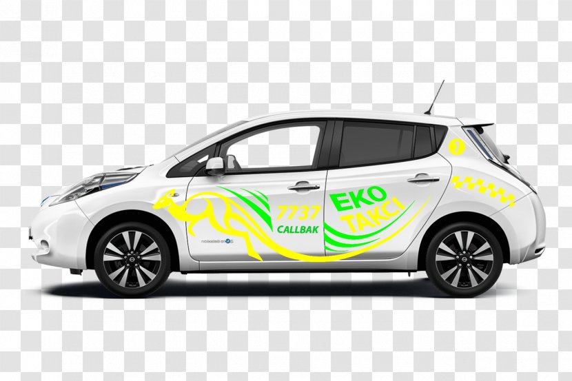 Electric Car 2019 Nissan LEAF Carsharing - Vehicle Transparent PNG