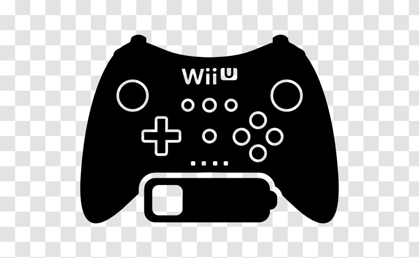 Wii U Xbox 360 Controller One Game Controllers - Black And White - Buttons Transparent PNG