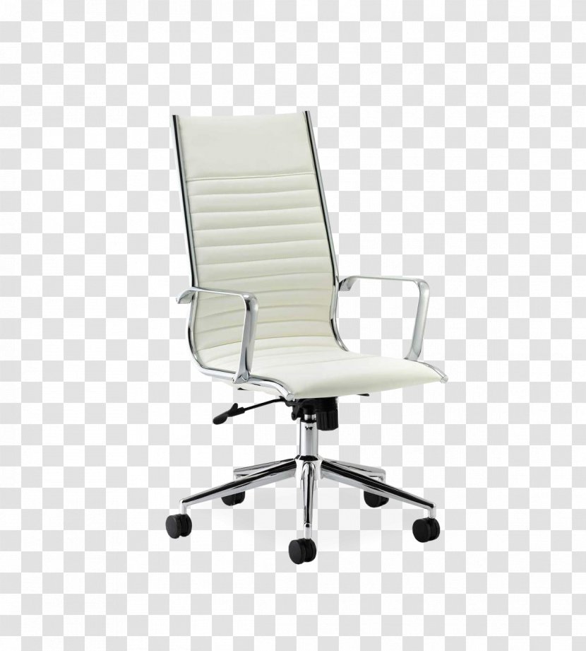 Office & Desk Chairs Bonded Leather Furniture - Swivel Chair Transparent PNG