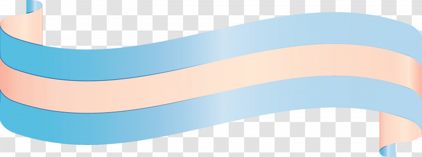 Blue Turquoise Line Rim Transparent PNG